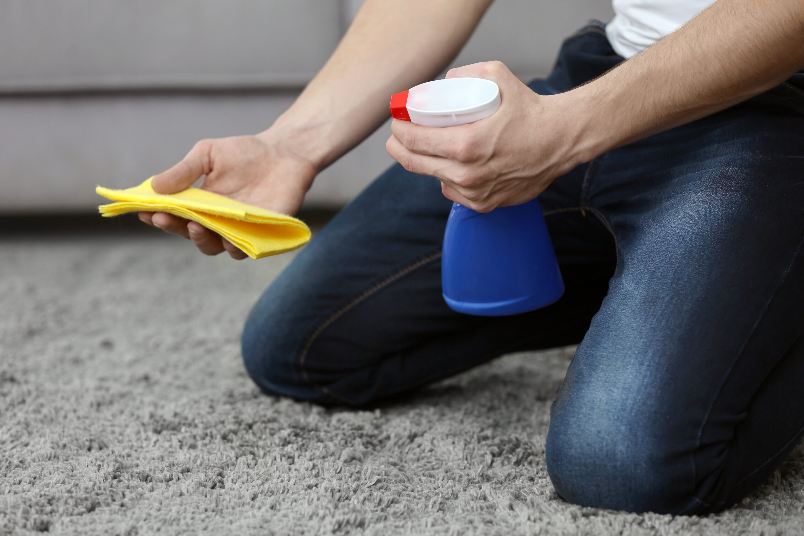 How to Clean Juice From Carpet