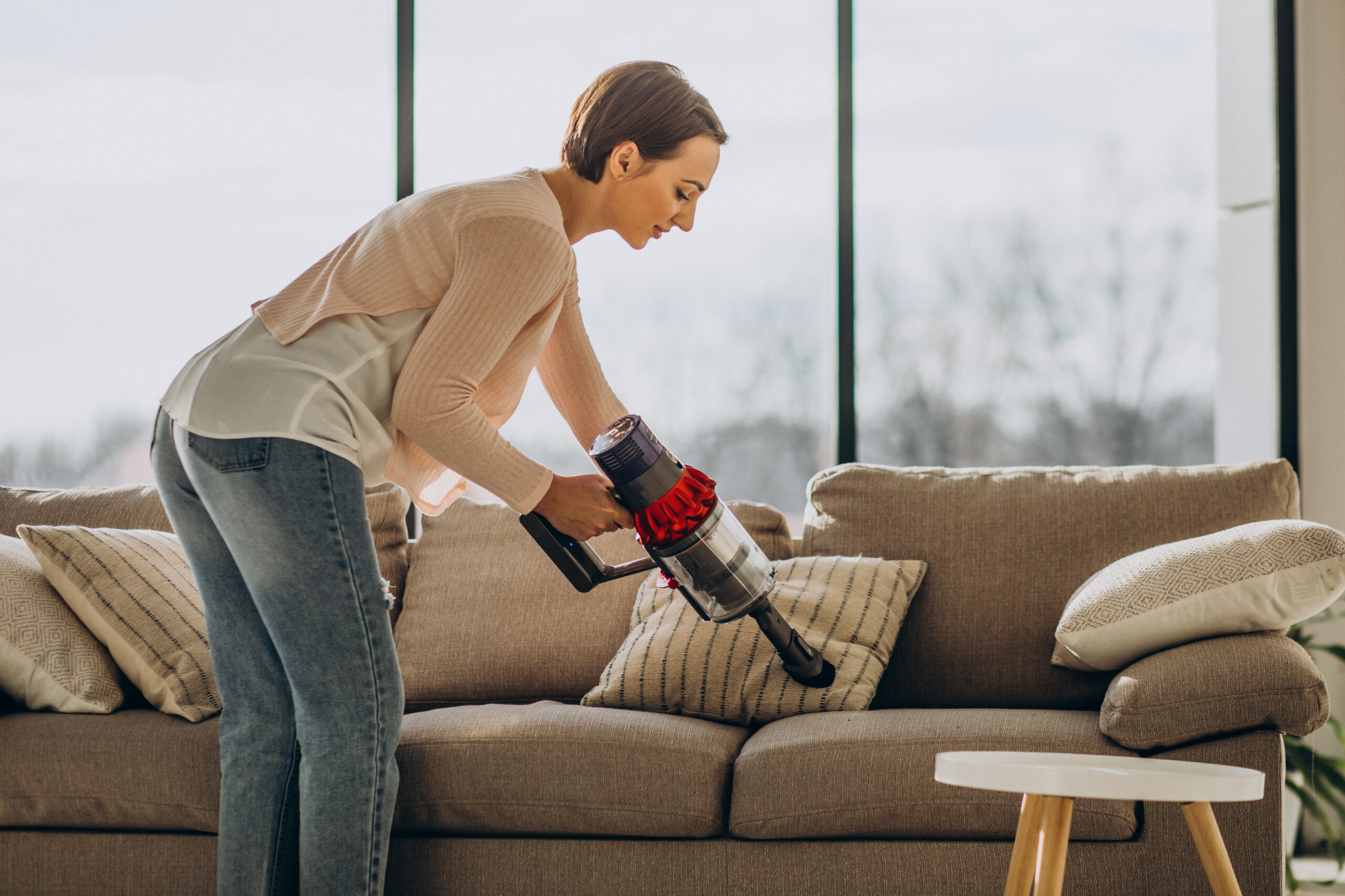 How To Clean The Sofa at Home without Vacuum Cleaner?