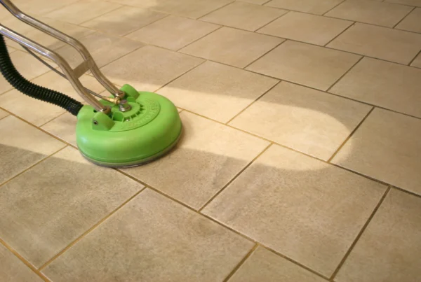 How to Clean Floor TIle Grout without Scrubbing?