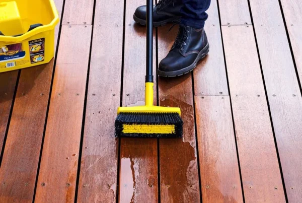 How to Clean a Wood Deck Without a Pressure Washer