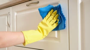 How to Clean White Kitchen Cabinets That Have Yellowed