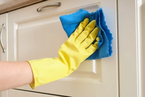 How to Clean White Kitchen Cabinets That Have Yellowed