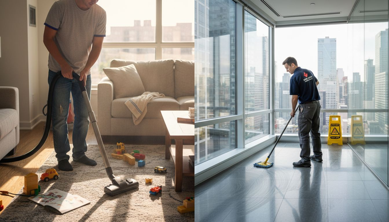 Residential vs Commercial Cleaning: Why the Difference Matters