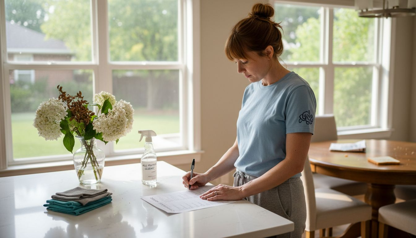 House Cleaning Checklist: 30% More Thorough, 60% Dust Cut