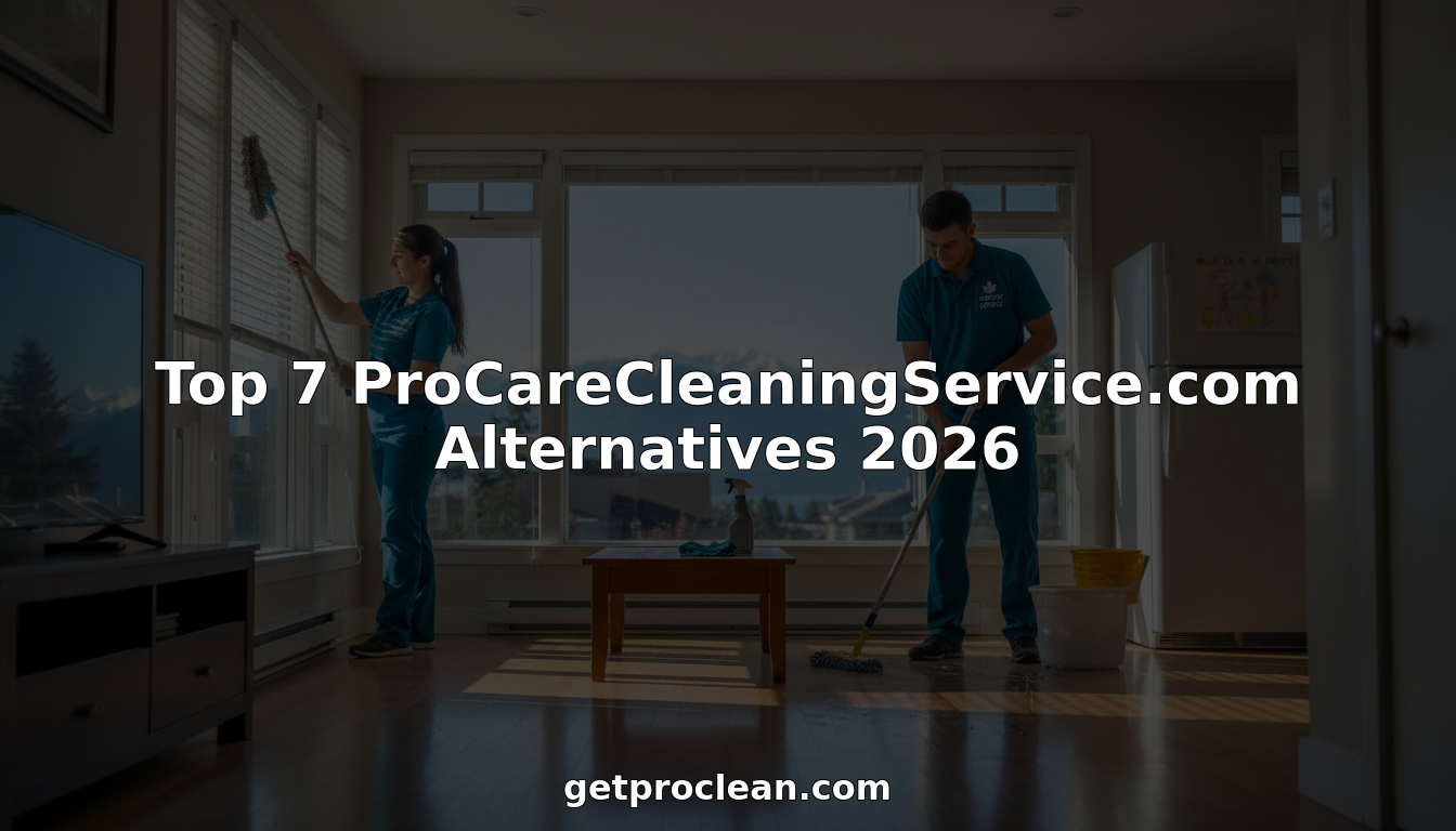 Top 7 ProCareCleaningService.com Alternatives 2026