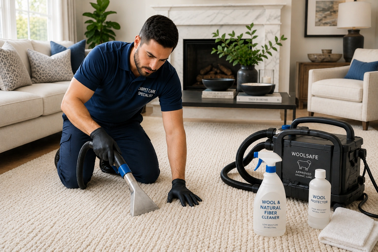 How to Clean a Wool Carpet